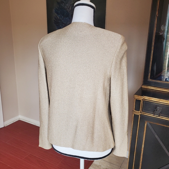 St John for Saks Fifth Avenue size 4 Gold Evening - Picture 5 of 8